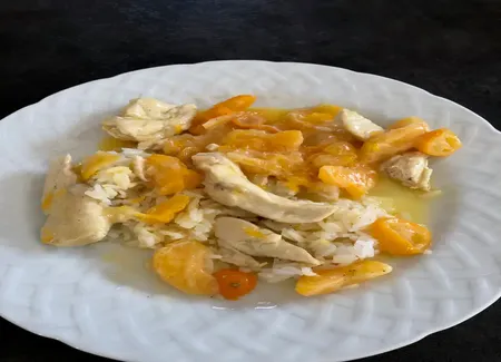 Poulet aux cinq agrumes