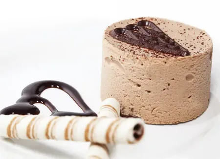 Mousse chocolat allégée