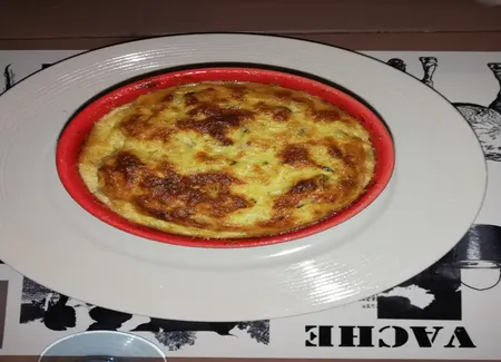 Petits soufflés de thon aux courgettes