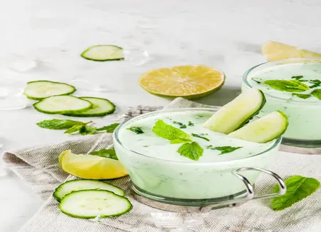 Soupe de concombre minceur