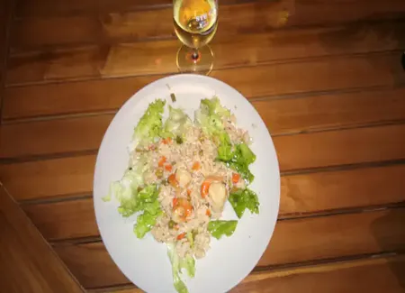 Risotto de saint-jacques