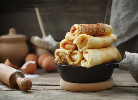 Crêpes roulées