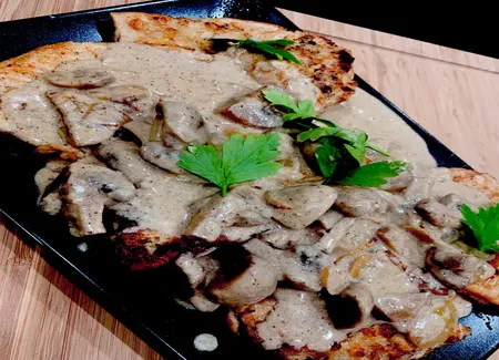 Escalopes de dinde aux champignons