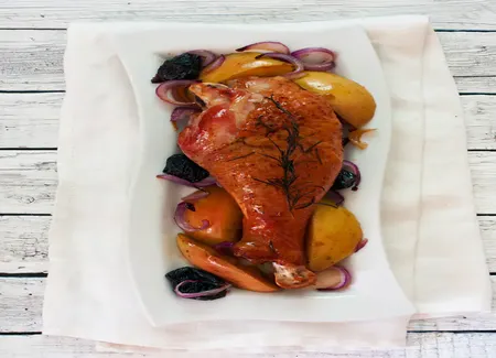 Poulet aux pruneaux