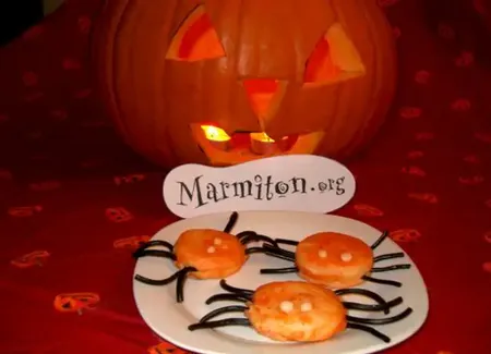 Les araignées d'halloween