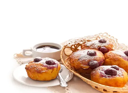 Muffins aux cerises d'emmy