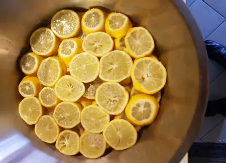 Citrons confits à l'huile d'olive