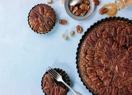 Tarte aux noix de pécan (pecan pie)