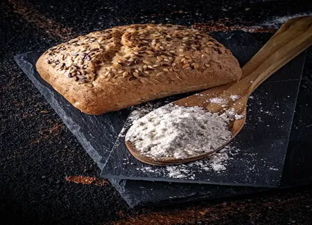 Pain sans pétrissage aux graines