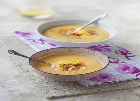 Soupe aux lentilles corail