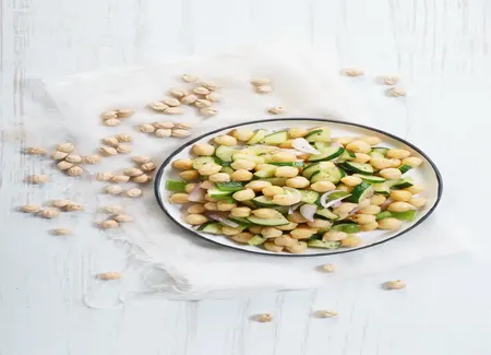 Pois chiches en salade