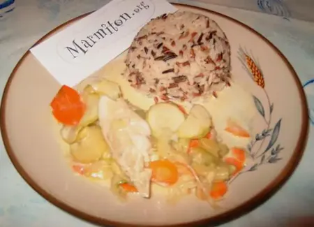 Gratin de poisson aux légumes