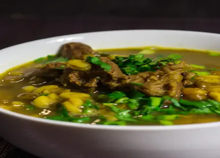 Haleem : ragoût d'agneau