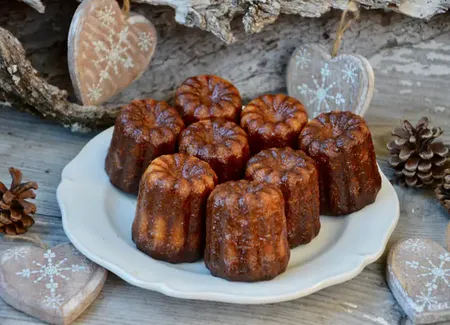 Cannelés à la fleur d'oranger
