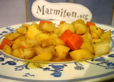 Tajine de topinambours