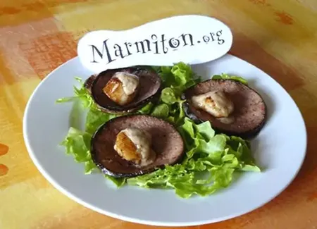 Poêlée de saint jacques à l'andouille