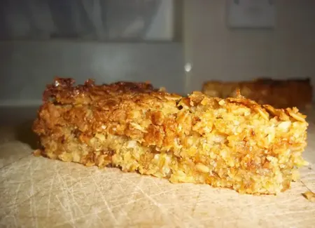 Incontournable flapjack aux abricots secs