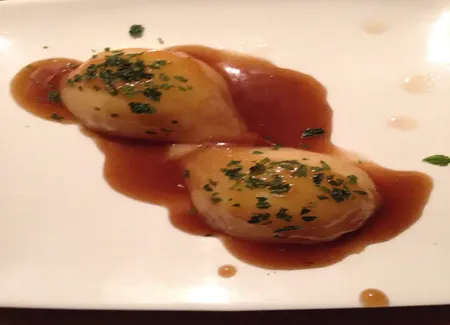 Poires pochées au gingembre
