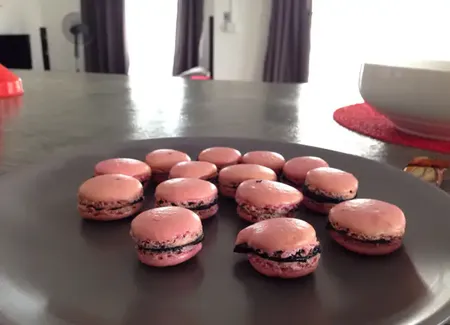 Macarons à la crème de chocolat