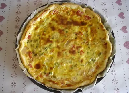 Tarte aux fenouils et tomates
