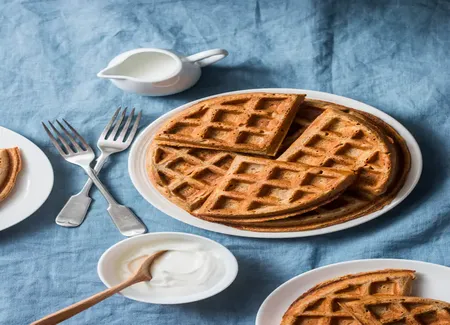 Gaufres sans gluten légères et croustillantes