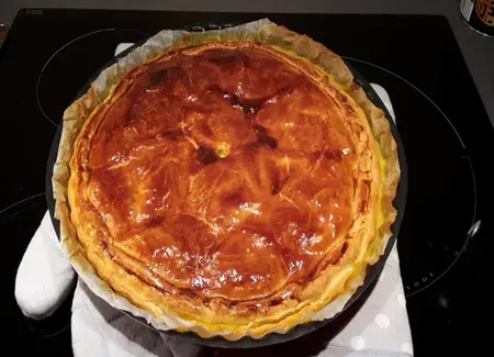 Tourte courge butternut et coco