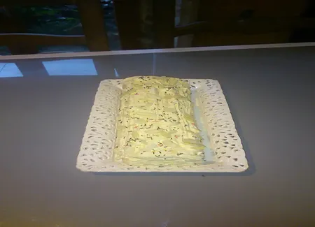 Bûche de noël à la vanille
