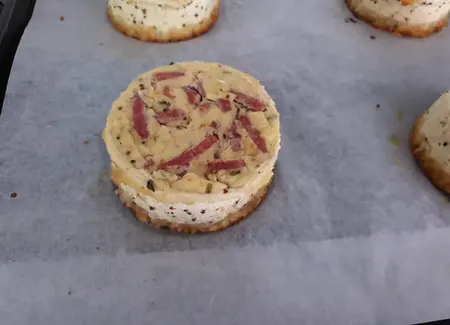 Quiche lorraine façon cheesecake