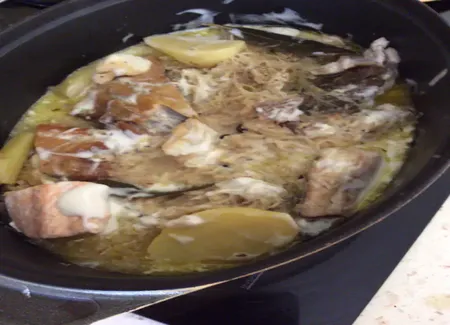 Choucroute de la mer au curry