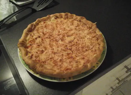 Tarte au tofu roquefort