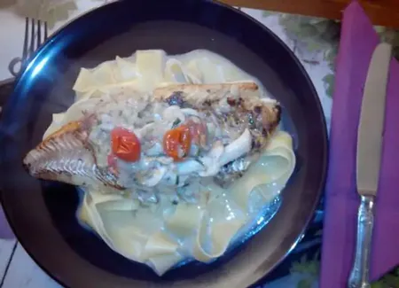 Filet de sandre au beurre blanc