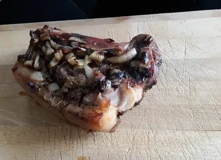 Rouelle de porc au vinaigre balsamique