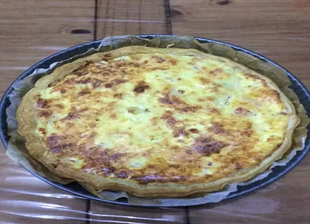 Tarte basquaise au jambon de bayonne