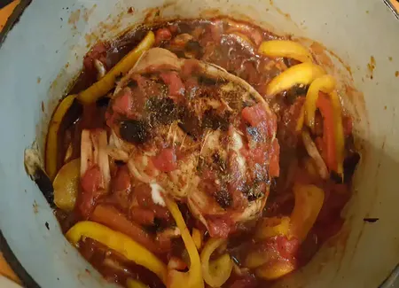 Rôti de dinde provençal