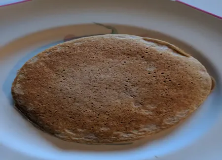 Pancakes banane & flocons d'avoine