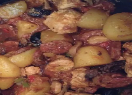 Echine de porc à l'andalouse