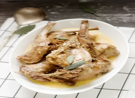 Lapin à la moutarde