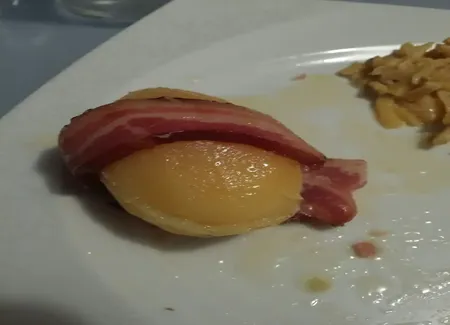 Pommes de terre au lard fumé et à l'ail