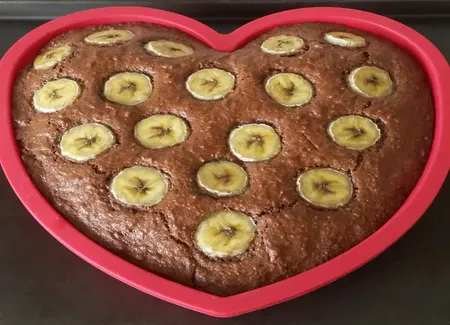 Gâteau chocolat noix de coco