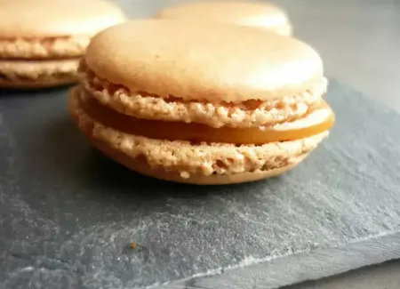Macarons faciles au caramel au beurre salé