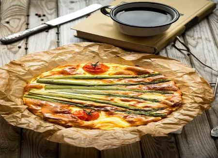 Flan aux asperges