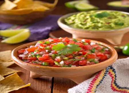 Pico de gallo (salade mexicaine)