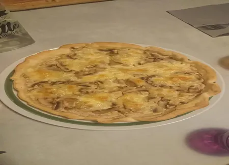 Tarte au thon champignons