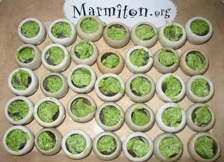 Escargots au beurre à la façon de mon papa