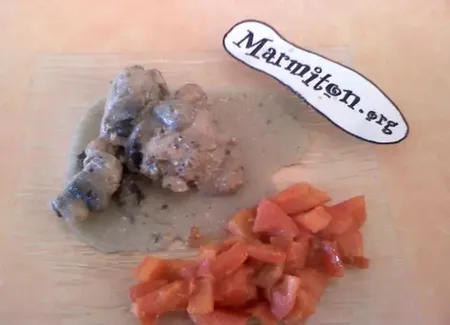 Cuisses de poulet au rhum et aux champignons