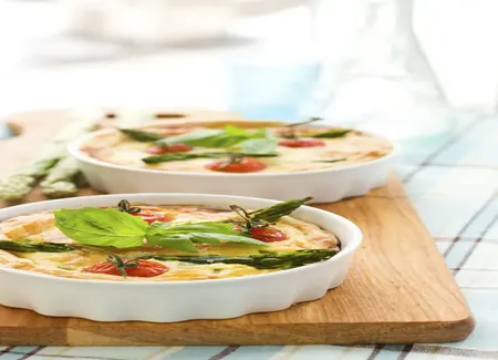 Flan d'asperge