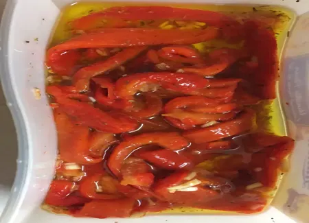 Poivrons à l'huile niçois