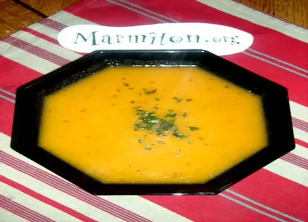 Soupe de tomates et carottes