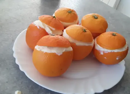 Oranges givrées