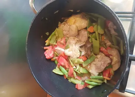 Sauté de dinde dolce vita